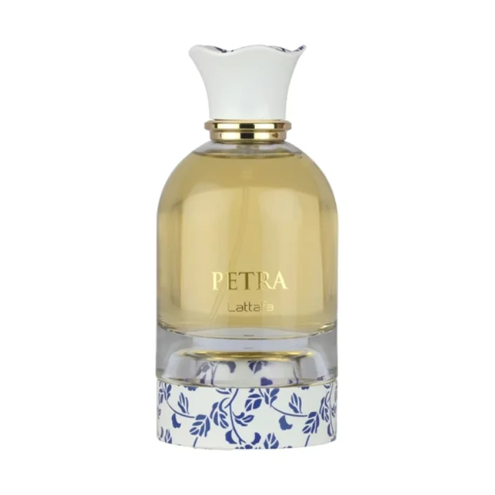 Lattafa Petra perfume bottle